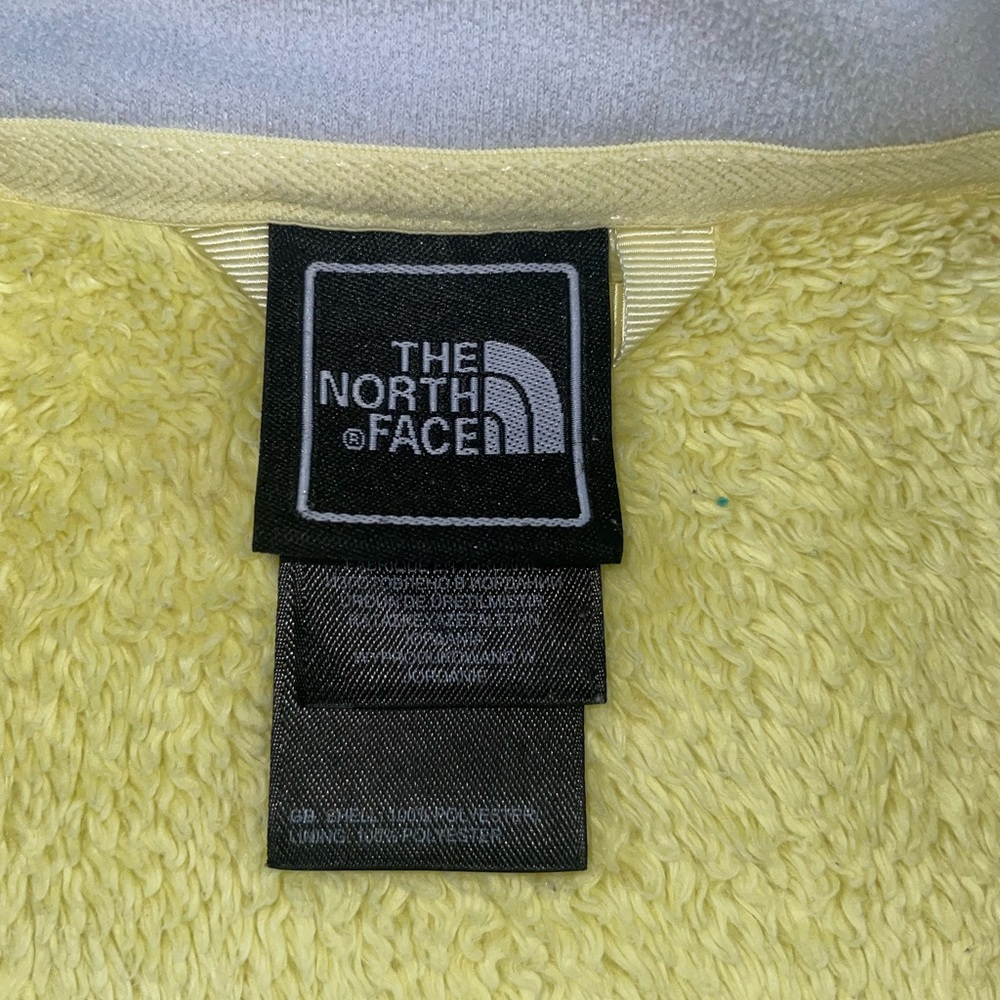 The North Face Light Yellow Fleece Jacket - Picture 8 of 15
